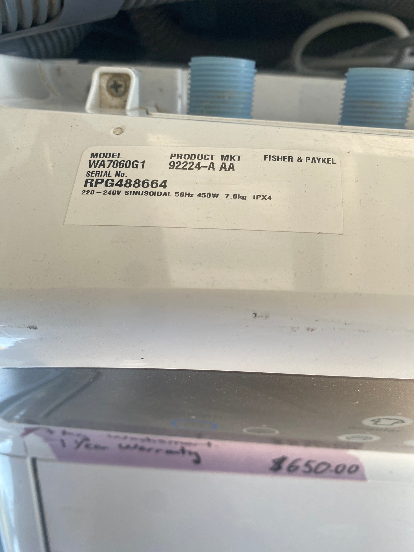 Washsmart 7kg