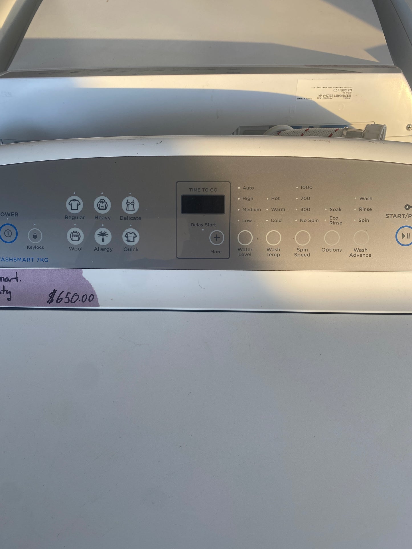Washsmart 7kg