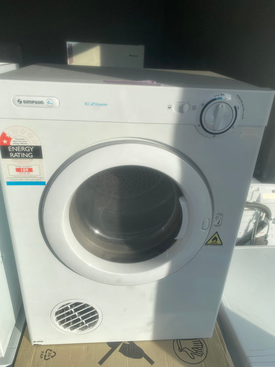 Simpson 4kg Vented Dryer